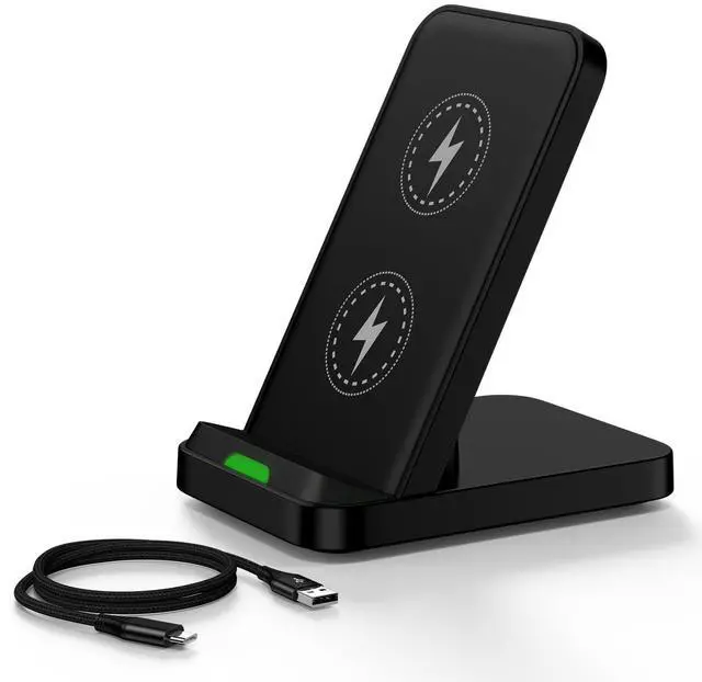Main image of 15W Android Wireless Charger Stand Fast Charging Compatible for Motorola Edge 2026 2025 2024 2023/Edge 70 Ultra 60 Pro/Razr/Razr 60 Pro/X70 Air/X50 Ultra/X40/Moto G Stylus 5G 2026/G Power 2025 2024