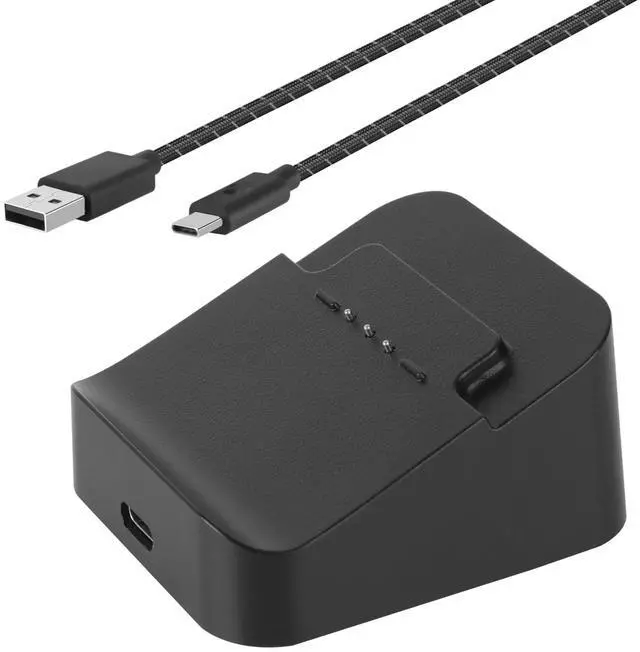 Main image of Charging Station Dock & Charging Cable Cord for Xbox Elite Wireless Controller Series 2, Charging Set for Xbox One Elite 2 Controller (Black)