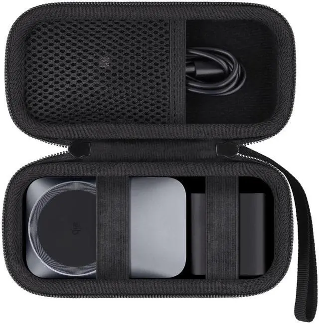 Main image of for Anker Prime 3-in-1 Wireless Charging Station, Hard Travel Case Compatible with Anker 25W Certified Palm-Sized Foldable Charger, Case Only (Black Case)
