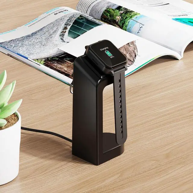 Alt view image 3 of 7 - Charger Stand for Gabb Watch 3/3E, Magnetic Charger with 5 Feet Long Cable, Fast Charging Watch Charging Station for Desktop Office Bedside Table