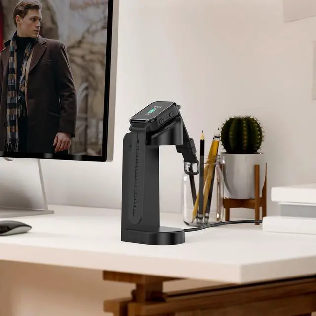Alt view image 4 of 7 - Charger Stand for Gabb Watch 3/3E, Magnetic Charger with 5 Feet Long Cable, Fast Charging Watch Charging Station for Desktop Office Bedside Table
