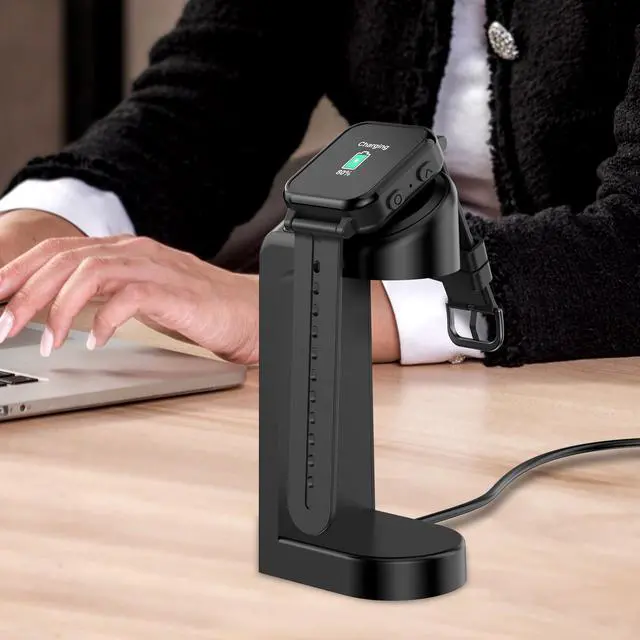 Alt view image 5 of 7 - Charger Stand for Gabb Watch 3/3E, Magnetic Charger with 5 Feet Long Cable, Fast Charging Watch Charging Station for Desktop Office Bedside Table