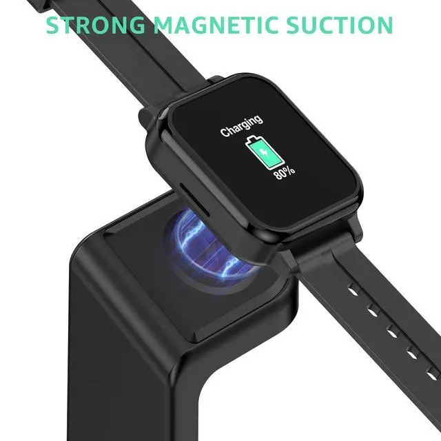 Alt view image 6 of 7 - Charger Stand for Gabb Watch 3/3E, Magnetic Charger with 5 Feet Long Cable, Fast Charging Watch Charging Station for Desktop Office Bedside Table