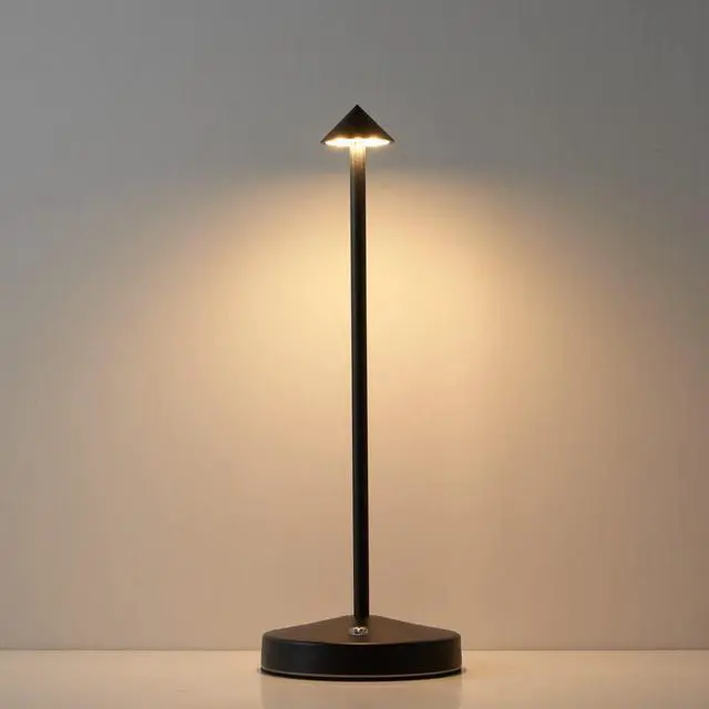Main image of Cordless Table Lamps,Rechargeable Led Touch Bar Lamp, Portable Battery Desk Lamp,2 Level Brightness Dimmable Night Light,Minimalist Design, for Living Room/Restaurant/Couple Dinner/(Black)