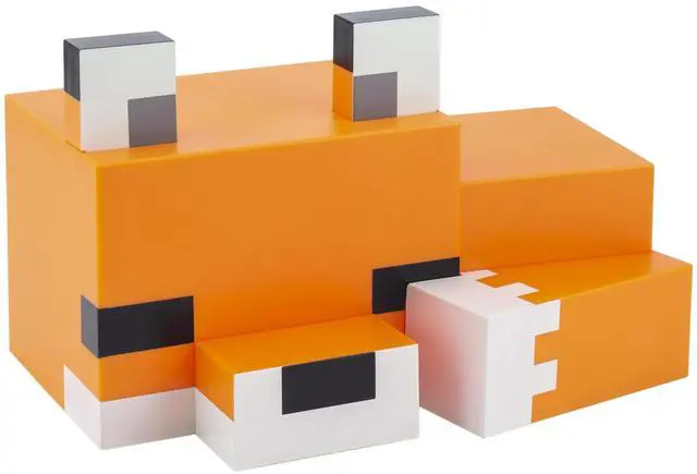 Main image of Minecraft Fox Night Light - Officially Licensed Cute Lamp, Gifts for Boys & Girls, Gaming Room Accessories & Décor for Kids Bedroom