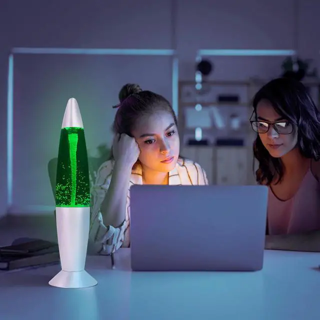 Alt view image 4 of 7 - Tornado Glitter Lamp, 7 Colors Changing Vortex Mood Light, USB & 3AAA Battery Powered Cool Decorative Tornado Lamp for Adults Kids Boys Girls, Ideal for Home Bedroom Christmas Decoration