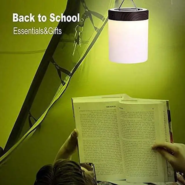 Alt view image 7 of 7 - Bedside Lamp, Touch Lamp for Bedrooms, Table Lamp with Dimmable Warm Light, Rechargeable Portable Touch Sensor LED Color Changing RGB Night Light, Best Gifts for Baby, Teens, Kids Adults