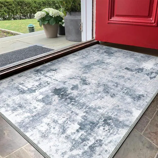 Main image of Door Mat, Front Indoor Doormat 24"x36" Non Slip Entryway Rug Indoor, Washable Small Rug for Bedroom Kitchen Bathroom Laundry Low Profile (2x3 Feet)