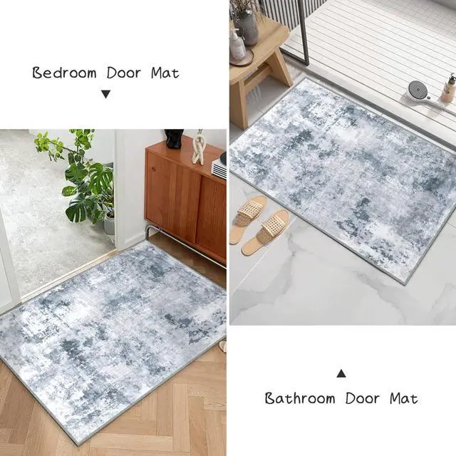 Alt view image 5 of 7 - Door Mat, Front Indoor Doormat 24"x36" Non Slip Entryway Rug Indoor, Washable Small Rug for Bedroom Kitchen Bathroom Laundry Low Profile (2x3 Feet)