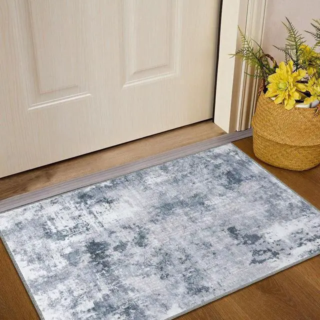 Alt view image 7 of 7 - Door Mat, Front Indoor Doormat 24"x36" Non Slip Entryway Rug Indoor, Washable Small Rug for Bedroom Kitchen Bathroom Laundry Low Profile (2x3 Feet)
