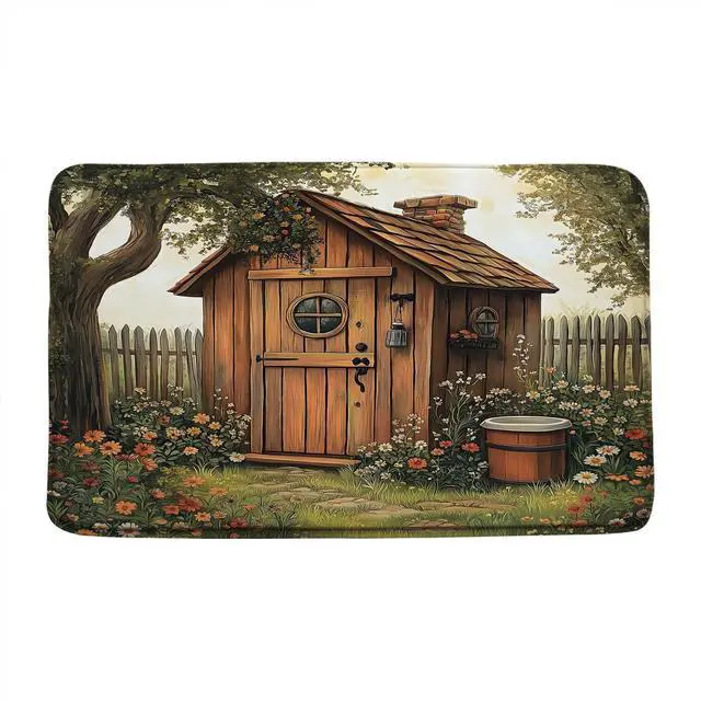 Main image of Outhouse Bath Mat,17.8" Wx29.5 L Inch