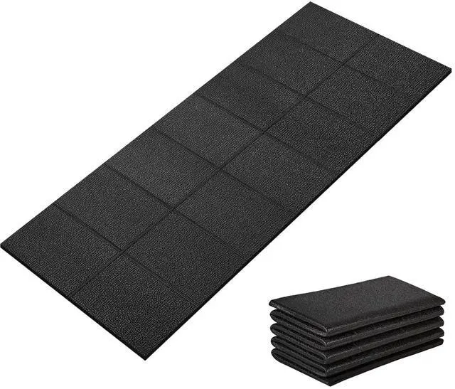 Main image of Treadmill Mat 68"x24", Foldable Walking Pad Mat for Carpet Hardwood Floors 4mm Heavy-Duty Exercise Equipment Mat for Treadmil Pad,Spin Bike, Elliptical Trainer, Home, Gym