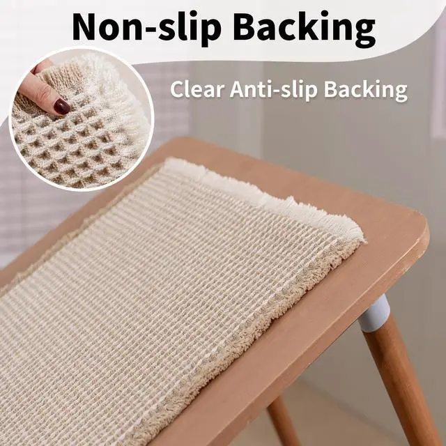 Alt view image 5 of 7 - Waffle Bath Mat - Boho Bathroom Rugs Non Slip Washable, Super Absorbent & Quick Dry, Small Bath Mats Farmhouse Bathroom Decor, 18'' x 30'', Khaki and White