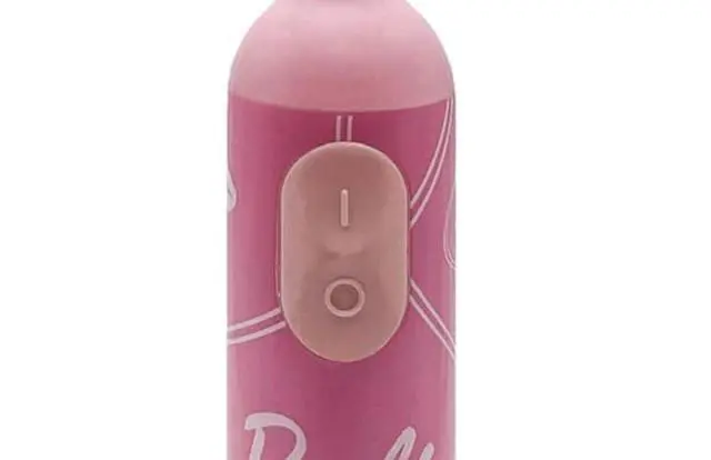 Alt view image 4 of 5 - Barbie Battery Powered Kids Electric Toothbrush Pink Soft Rounded Bristles 360 Degree Oscillating Cleaning Power Childrens Toothbrush for Girls Ages 2+