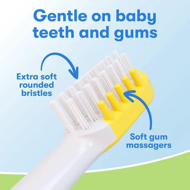 Alt view image 4 of 7 - First Training Light Up Toothbrush, Baby Shark, Yellow