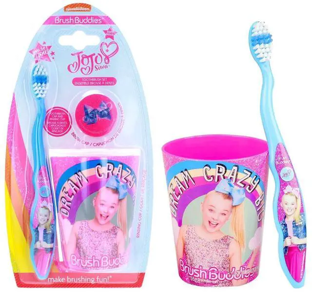 Main image of 4SGM JoJo Pink Toothbrush Set, Multi