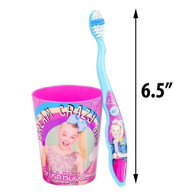 Alt view image 4 of 4 - 4SGM JoJo Pink Toothbrush Set, Multi