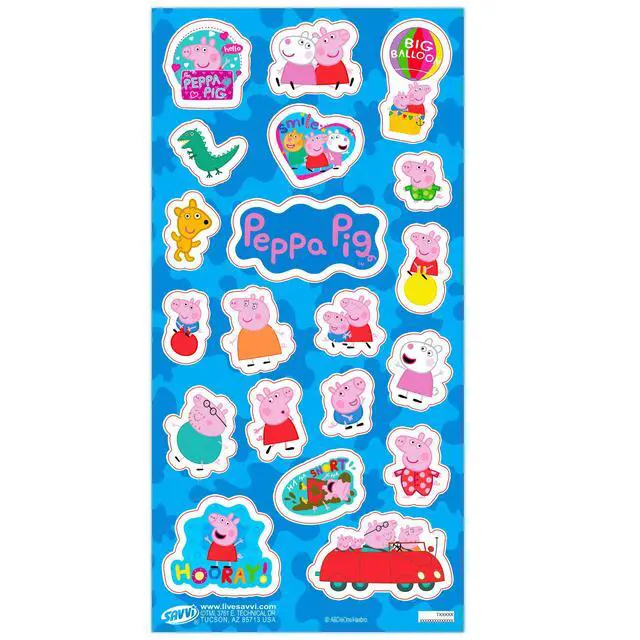 Alt view image 4 of 5 - Toothbrush Set - Bundle with 5 Toothbrushes Plus Stickers, More | Peppa Pig Oral Hygiene Kit for Girls, Kids and Toddlers