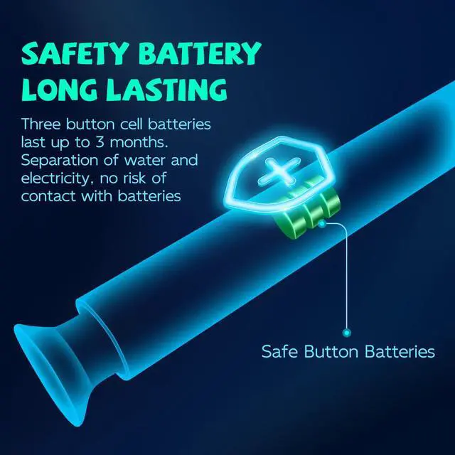 Alt view image 5 of 6 - Flashing Toothbrush for Kids Toddler Soft Bristle Toothbrush Suction Cup Base with Timer Kids Toothbrush Set Age 3+ (Pack of 2)