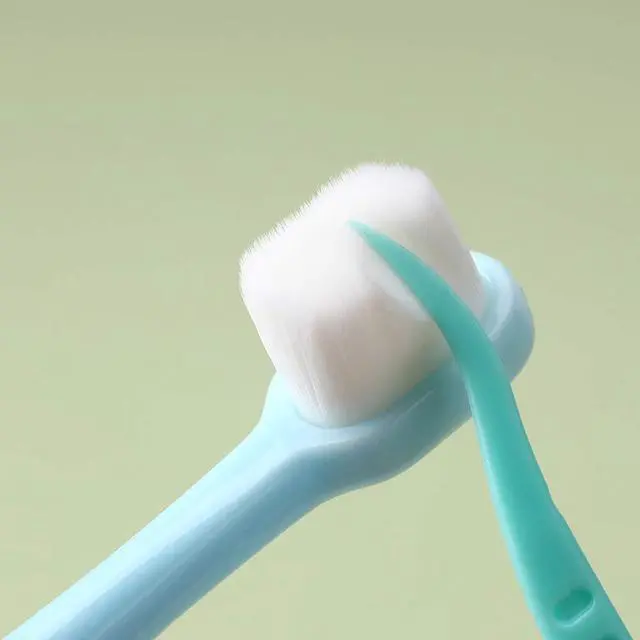 Alt view image 3 of 7 - Baby & Toddler Extra Soft Toothbrush for Age 4-12 Years Old, with 10000 Soft Floss Bristle for Baby Gum Care. (6Pcs)