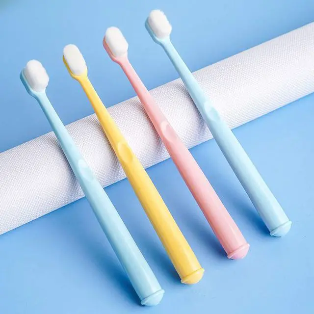 Alt view image 5 of 7 - Baby & Toddler Extra Soft Toothbrush for Age 4-12 Years Old, with 10000 Soft Floss Bristle for Baby Gum Care. (6Pcs)