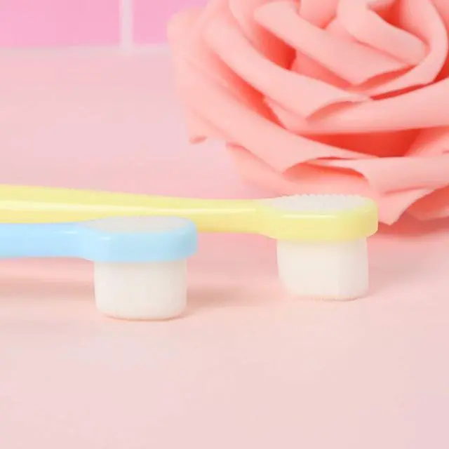 Alt view image 4 of 7 - Baby & Toddler Extra Soft Toothbrush for Age 4-12 Years Old, with 10000 Soft Floss Bristle for Baby Gum Care. (6Pcs)