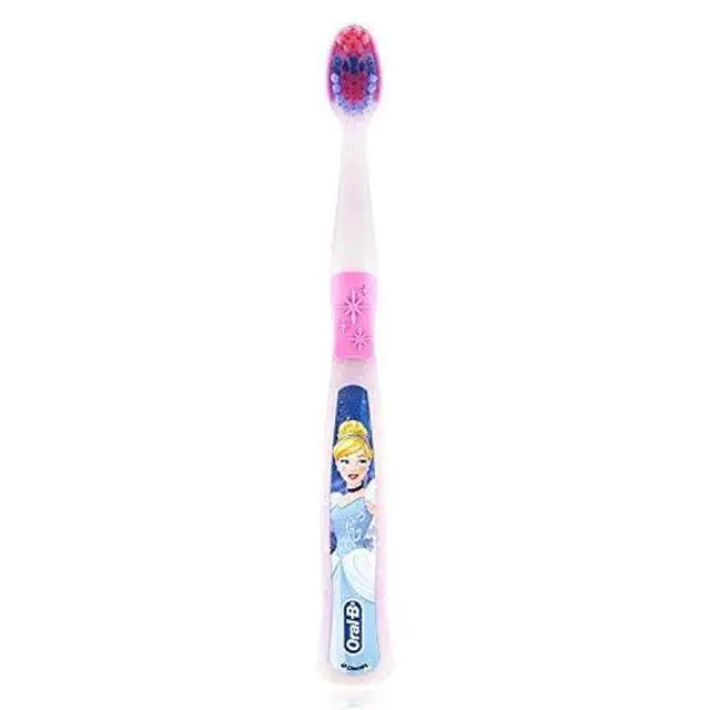 Alt view image 2 of 5 - Princess Toothbrush for Little Girls, Children 3+, Extra Soft, Cinderella Characters - 1 Count