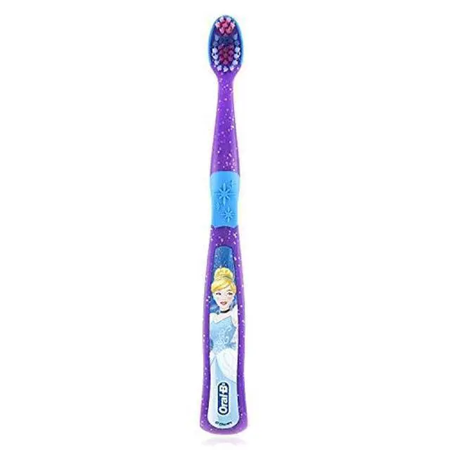 Alt view image 5 of 5 - Princess Toothbrush for Little Girls, Children 3+, Extra Soft, Cinderella Characters - 1 Count
