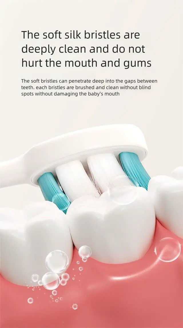Alt view image 2 of 7 - 3-Pack Children's Dinosaur Toothbrush for 0-6 Years, Ultra-Soft Bristles