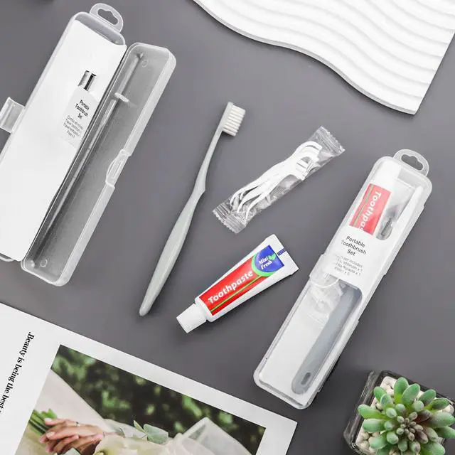 Alt view image 4 of 7 - Toothbrush Travel kit, Portable Toothbrush kit (4-Pack)