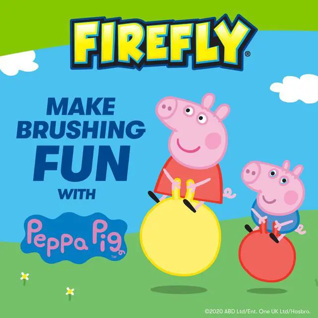 Alt view image 2 of 7 - Ready Go Brush, Peppa Pig, Light Up Timer Toothbrush, Premium Soft Bristles, 1 Minute Timer, Less Mess Suction Cup, Battery Included, Easy Storage, for Ages 3+, 1 Count