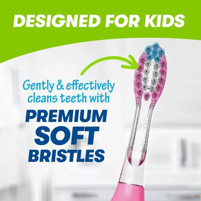 Alt view image 4 of 7 - Ready Go Brush, Peppa Pig, Light Up Timer Toothbrush, Premium Soft Bristles, 1 Minute Timer, Less Mess Suction Cup, Battery Included, Easy Storage, for Ages 3+, 1 Count
