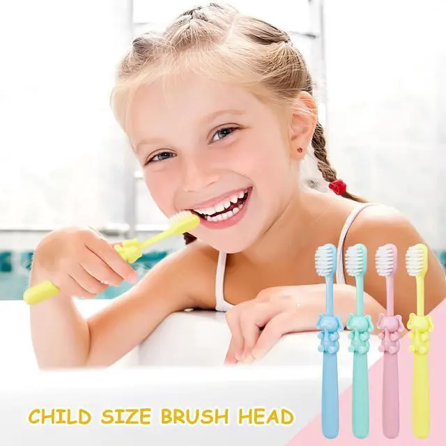 Alt view image 3 of 7 - 20 pcs Disposable Kids Toothbrushes Bulk Individually Wrapped,Kids Toothbrush for Age 2+ Toddler Children Toothbrush Set Soft Bristles Boys Girls Toothbrush
