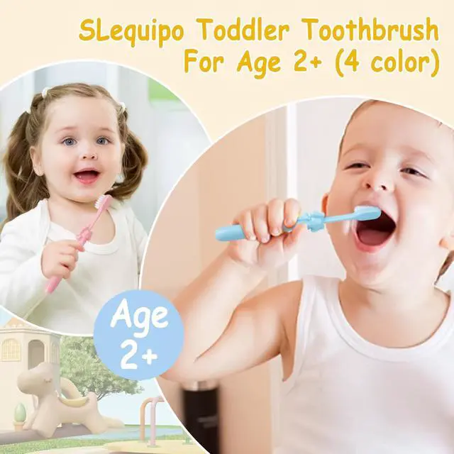 Alt view image 4 of 7 - 20 pcs Disposable Kids Toothbrushes Bulk Individually Wrapped,Kids Toothbrush for Age 2+ Toddler Children Toothbrush Set Soft Bristles Boys Girls Toothbrush
