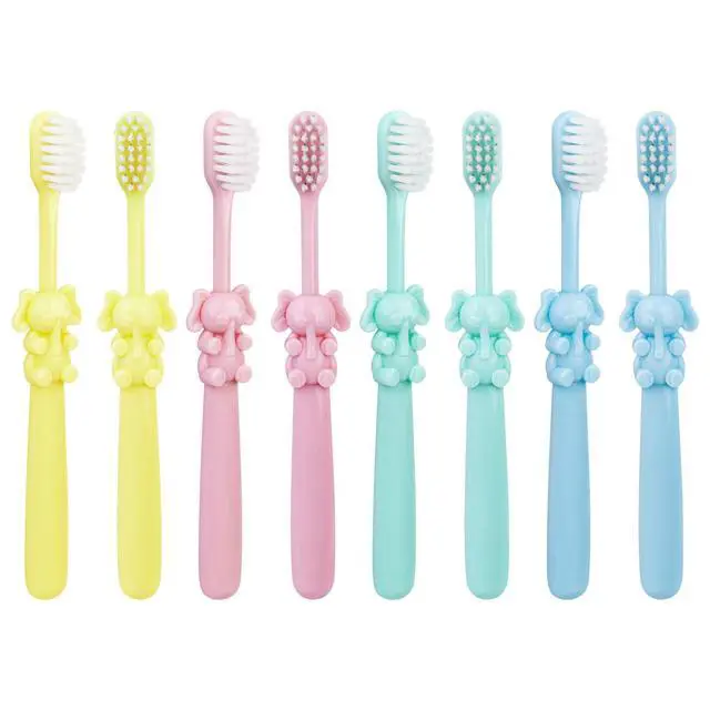 Alt view image 7 of 7 - 20 pcs Disposable Kids Toothbrushes Bulk Individually Wrapped,Kids Toothbrush for Age 2+ Toddler Children Toothbrush Set Soft Bristles Boys Girls Toothbrush