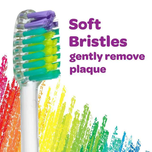 Alt view image 4 of 7 - Crayola Timer Light Kids Toothbrush, Soft-Bristled Toothbrush with Suction Cup Base for Ages 3+, 1 Count (Pack of 4)