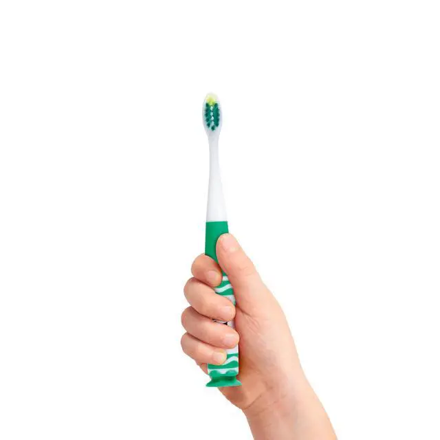 Alt view image 7 of 7 - Crayola Pip-Squeaks Kids Toothbrush, Ultra-Soft Bristles with Compact Head for Ages 3+, 1 Count (Pack of 4)