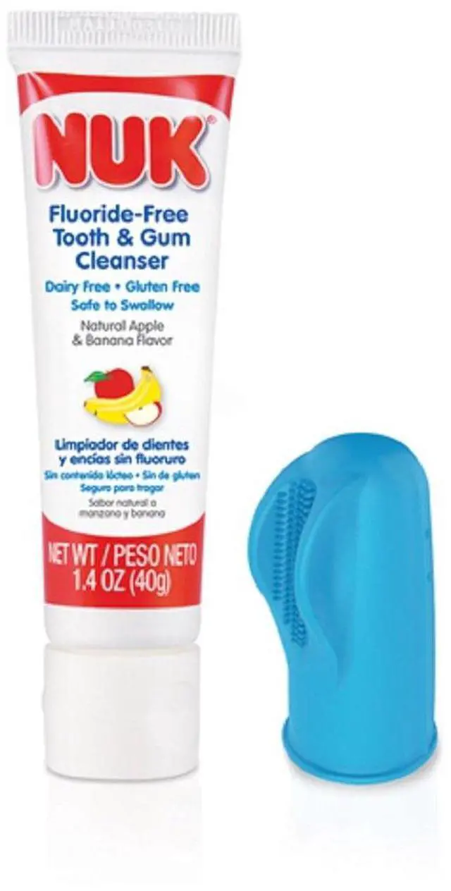 Main image of Infant/Baby Tooth and Gum Cleanser with 1.4 Ounce Toothpaste