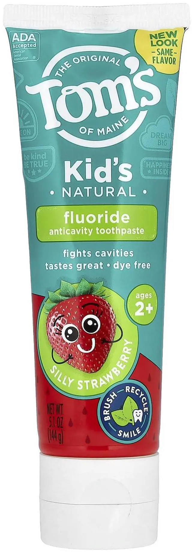 Main image of Silly Strawberry Children's Anticavity Toothpaste, 5.1 Ounce