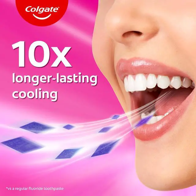 Alt view image 5 of 7 - MaxFresh Watermelon Blast Gel Toothpaste, with Cooling Crystals, Watermelon Flavour, and Ultrafreeze Technology for Intense Freshness, Vegan, Gluten-Free 100g/3.5oz