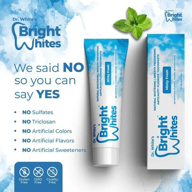 Alt view image 3 of 7 - Anticavity Fluoride Toothpaste with Xylitol and Silica, Dentist Recommended for Adults & Kids' Oral Care - Whitening, Antiplaque, SLS Free, Enamel Protection (Minty Fresh)