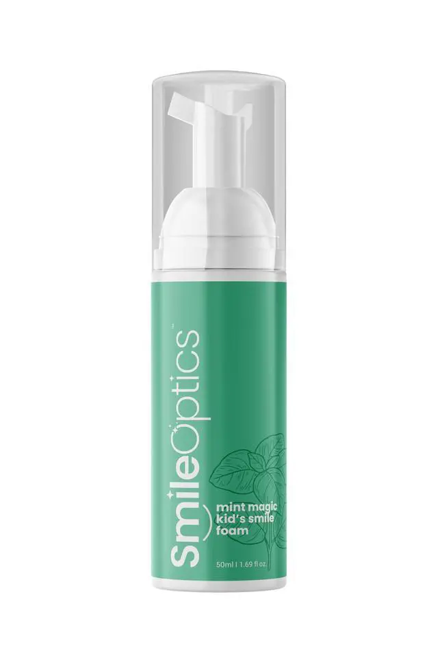 Alt view image 7 of 7 - Mint Magic Kids' Foam SmilePaste - Teeth Whitening Foam Fluoride-Free Toothpaste for Kids - Gentle Foaming Toothpaste Formula for Brighter Smiles - Safe and Effective Oral Care Solution