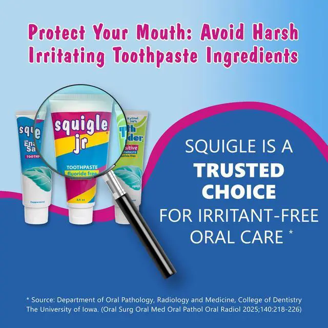 Alt view image 3 of 6 - Jr Toothpaste (for Infants, Toddlers), Travel Toothpaste, Prevents Cavities, Canker Sores, Chapped Lips. Soothes, Protects Dry Mouths. Stops Tooth Sensitivity, No SLS - 1 Pack