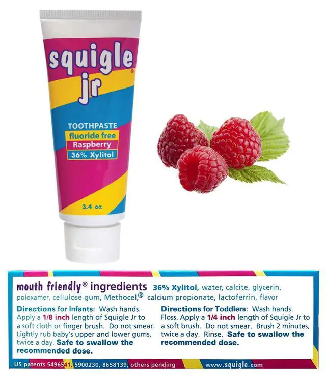 Alt view image 4 of 6 - Jr Toothpaste (for Infants, Toddlers), Travel Toothpaste, Prevents Cavities, Canker Sores, Chapped Lips. Soothes, Protects Dry Mouths. Stops Tooth Sensitivity, No SLS - 1 Pack