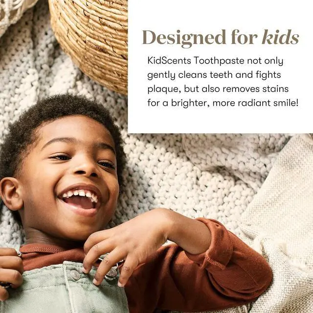 Alt view image 2 of 7 - KidScents Slique Toothpaste by - 4 oz Tube - Gentle Dental Care for Kids - Premium Essential Oils - Citrus-Mint Flavor - Fights Plaque Removes Buildup and Stains - Fluoride and SLS Free