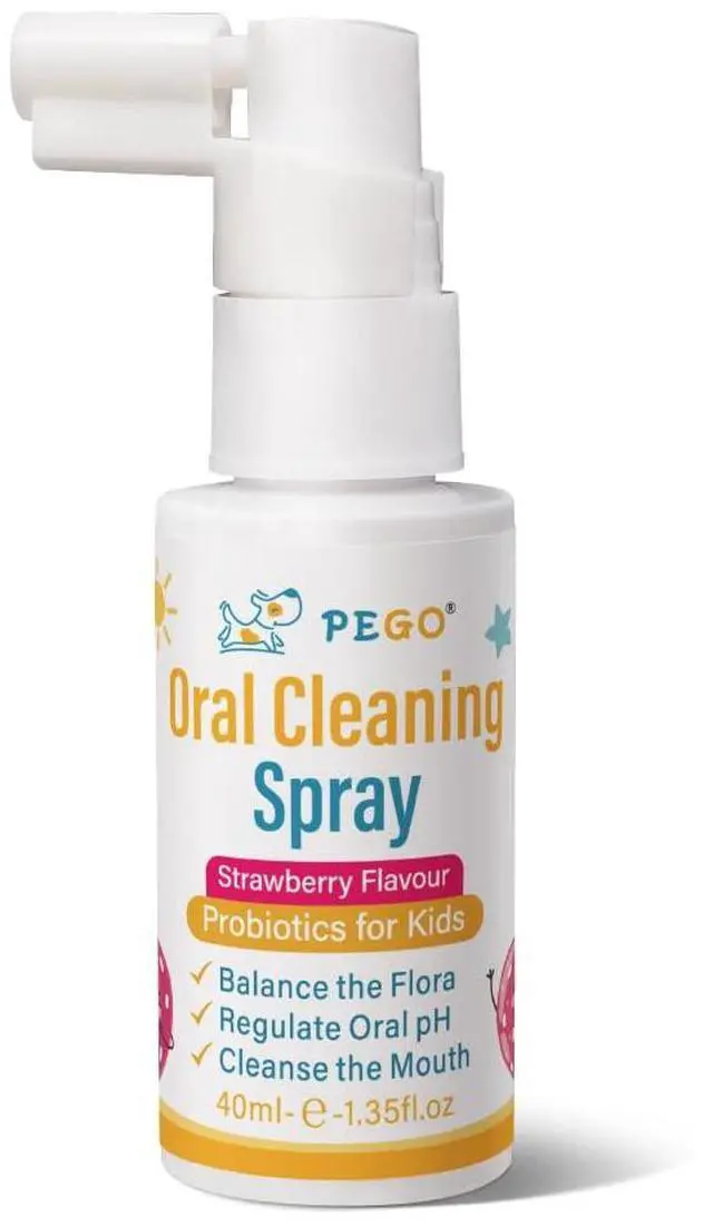 Main image of Kids Oral Spray, Toddler Toothpaste Helper for Cavity Prevention and Fresh Breath, Children Anticavity with Fluoride Free for Newborn to Preschoolers, Kid's Mouth Spray (40ml*1/Pcs)