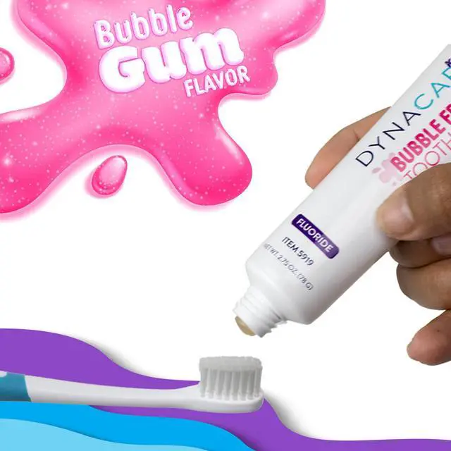 Alt view image 4 of 7 - Bubble Fresh Fluoride Kids Toothpaste, Bubblegum Flavor, Cavity Protection, Daily Oral Hygiene - 2.75 oz., 1 Count
