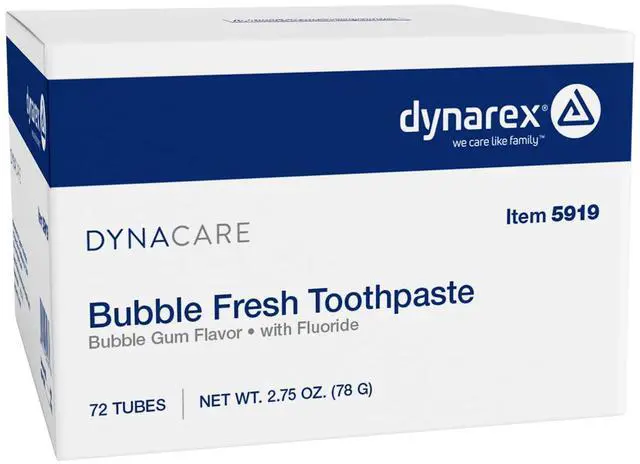 Main image of Bubble Fresh Fluoride Kids Toothpaste, Bubblegum Flavor, Cavity Protection, Daily Oral Hygiene - 2.75 oz., 1 Count
