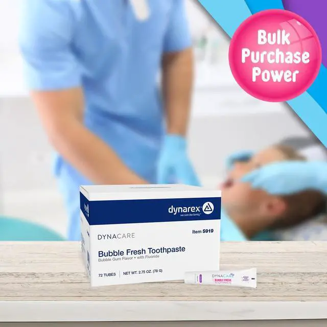 Alt view image 6 of 7 - Bubble Fresh Fluoride Kids Toothpaste, Bubblegum Flavor, Cavity Protection, Daily Oral Hygiene - 2.75 oz., 1 Count