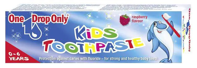 Alt view image 5 of 5 - Kids Toothpaste for Children Ages 0-6 Gentle Baby & Toddler Toothpaste for Milk Teeth, Raspberry Flavor, Kids Cavity Protection & Enamel Care, 50 ml / 1.69 fl oz, German Dental Care